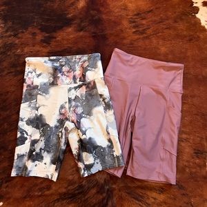 Balance collection biker shorts set of 2